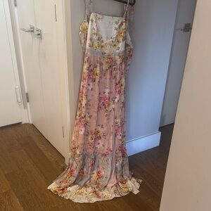 Yumi Kim Pastel Floral Maxi Dress